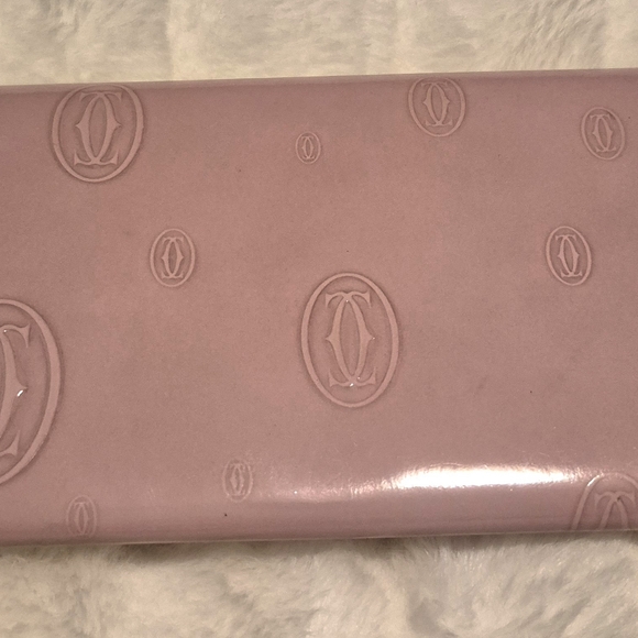 Carter\'s Elegant Pink Wallet  Embossed Wristlet